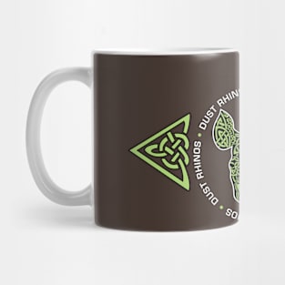 DR Knotwork Green Mug